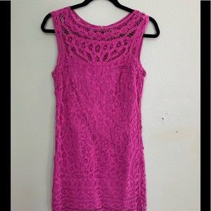 EUC Lilly Pulitzer crochet dress sz XS